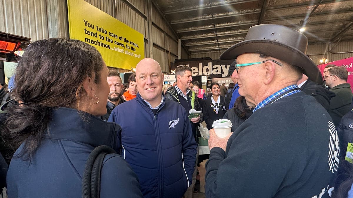 Fieldays: Prime Minister Christopher Luxon rolls out policies intended to lift rural productivity, address environmental issues