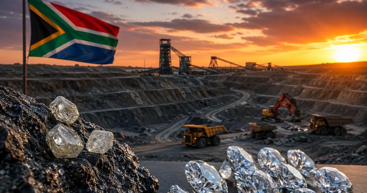 South Africa’s diamond industry may face disruption as London-listed miner moves to restructure assets