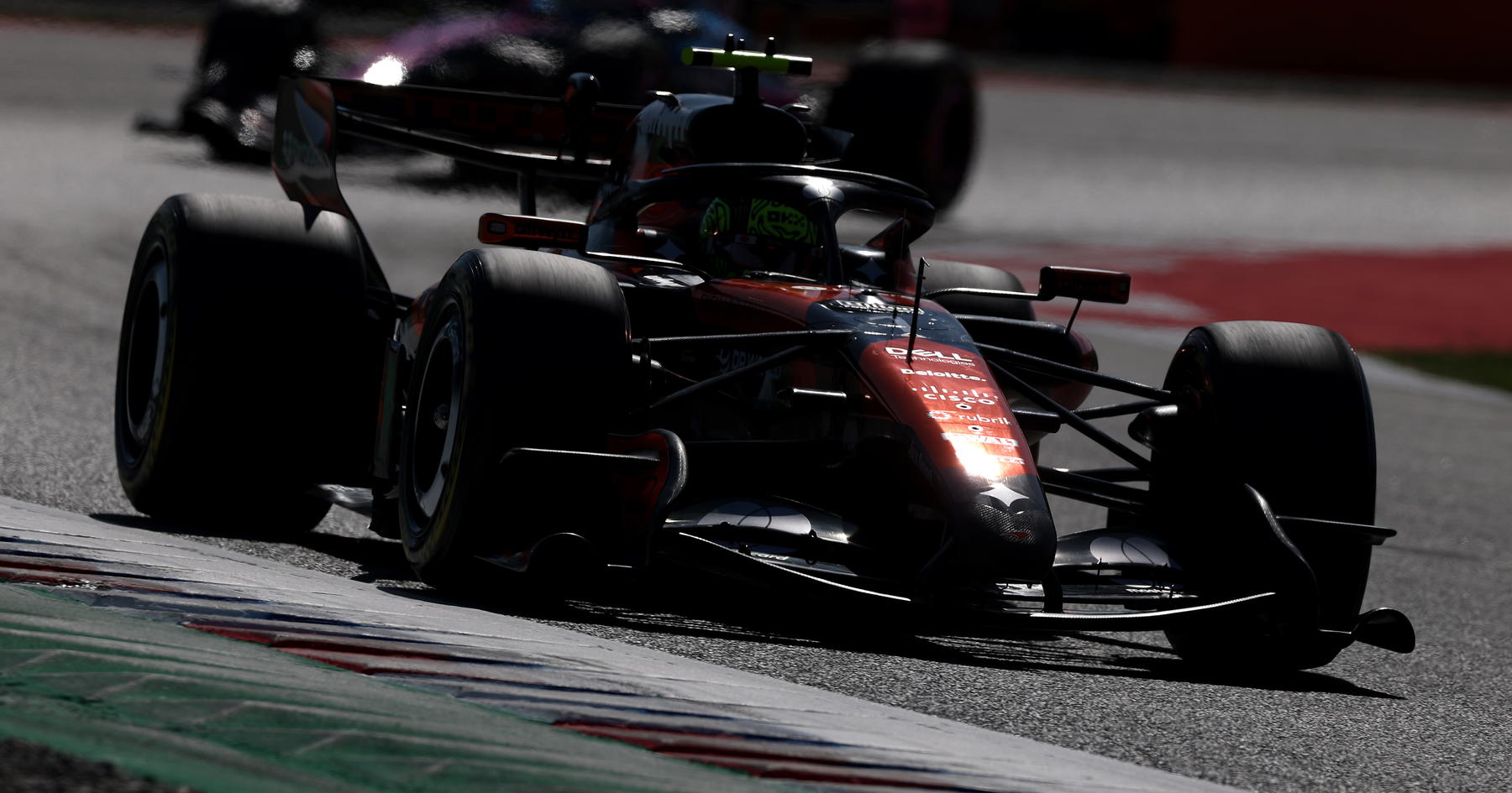 McLaren fight back with resurgent pace in Barcelona FP2 as Lewis Hamilton struggles