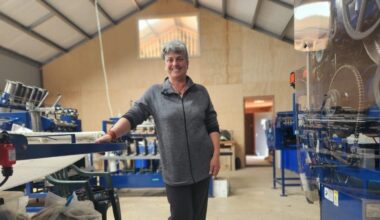 Wairarapa farmer turns wool into yarn and high-end tweed with mini mill