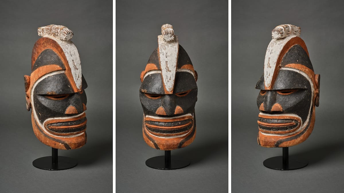 Hidden for decades: Tabar Island rainmaker heads to be auctioned in Auckland