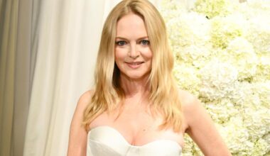 Heather Graham’s Unfiltered White Bikini Pic Has Her Embracing Summer