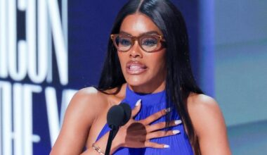 Teyana Taylor Accepts Icon of the Year at BET Awards 2026