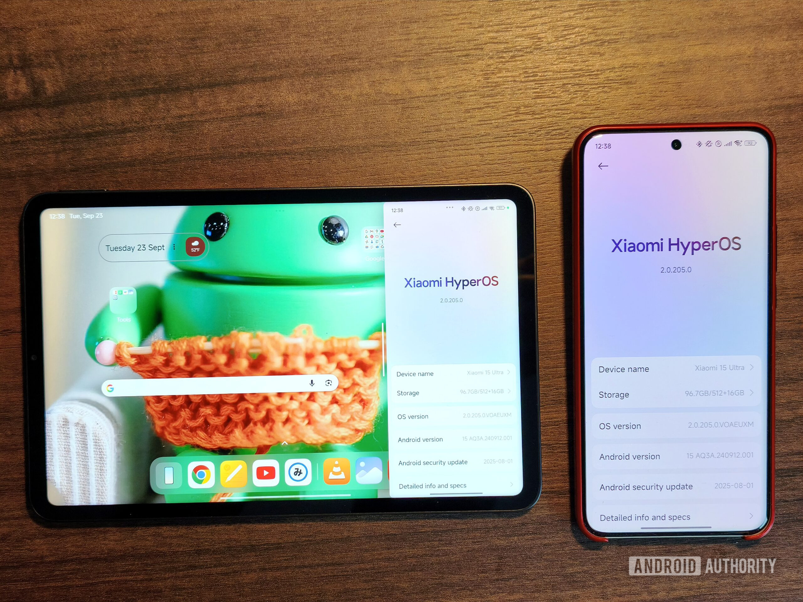 Photo of Xiaomi phone screen mirrored to Xiaomi tablet Photo of Xiaomi phone screen mirrored to Xiaomi tablet