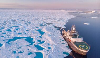 Polar Research Vessel RV Kronprins Haakon Fram Strait Arctic Ocean