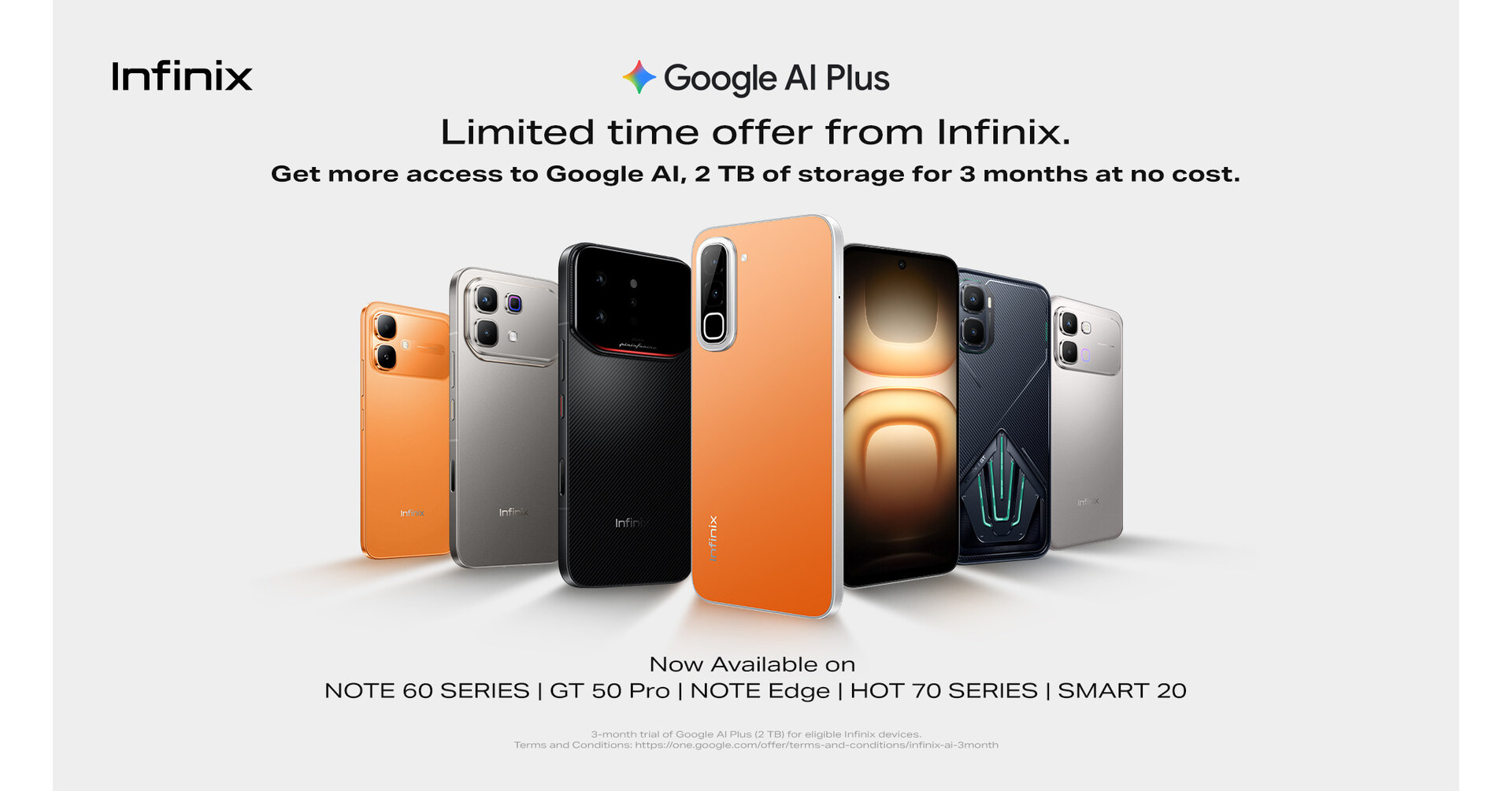 Infinix Users Can Now Get 3 Months of Google AI Plus at No Cost on Eligible Devices