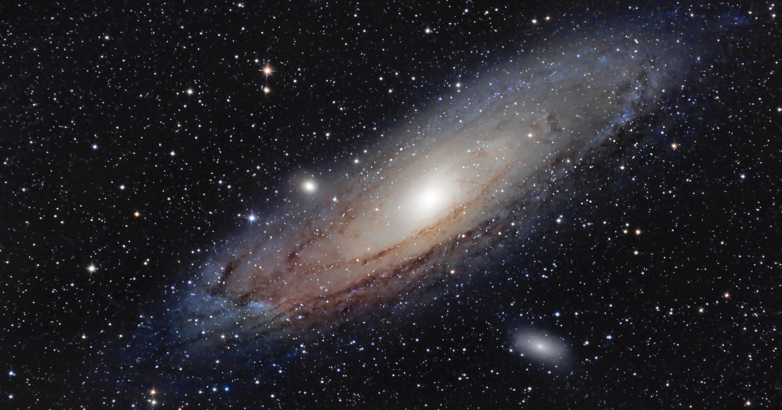 The light from the Andromeda Galaxy — the most distant object visible to the naked human eye — left its source about 2.5 million years ago, which means when you look at it on a clear night, you are seeing light that began its journey to Earth around the time the first members of our genus, Homo, were learning to use stone tools