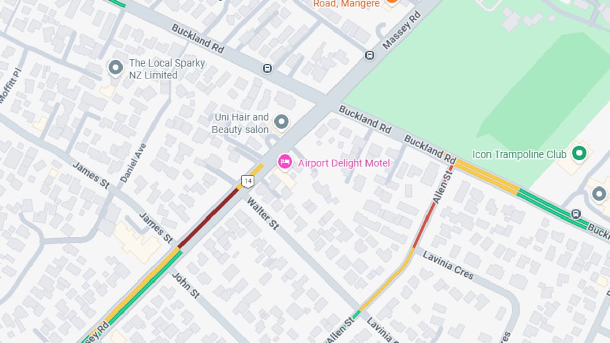 Serious crash closes South Auckland Māngere roads after pedestrian hit by car