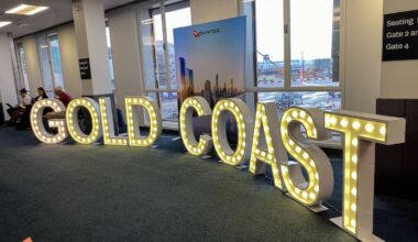 What it’s like flying business class on Qantas’ inaugural Auckland to Gold Coast flight