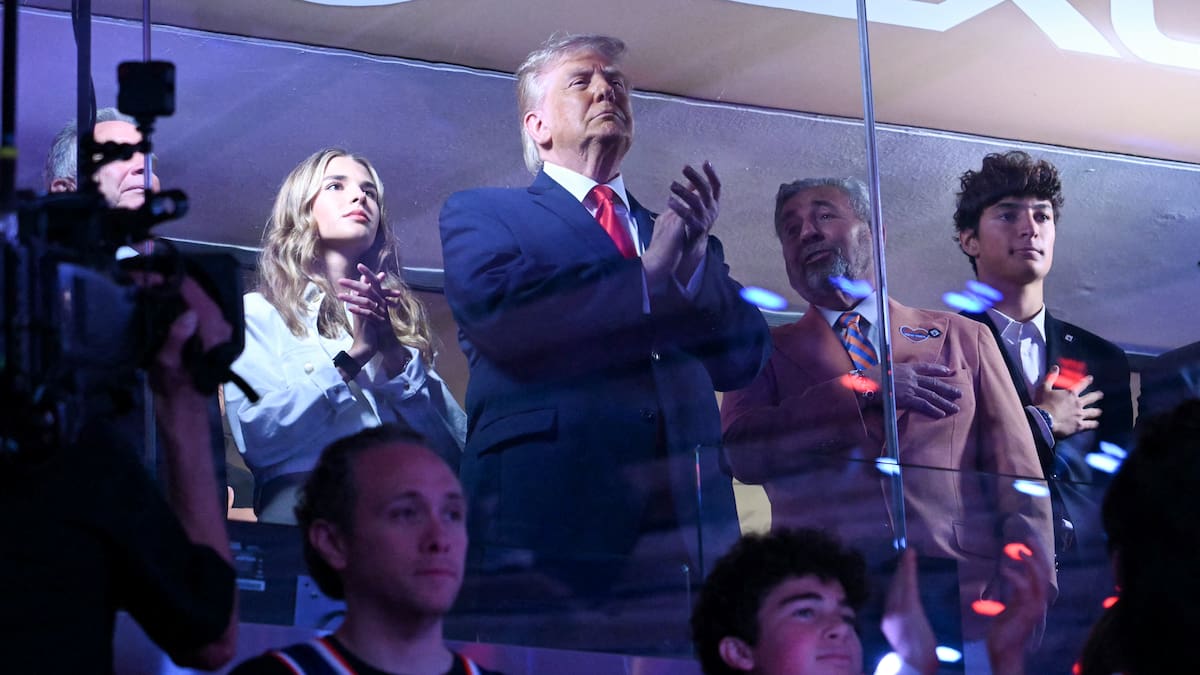 US President Donald Trump booed at New York arena before NBA Finals game