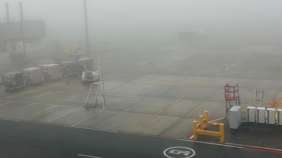 Auckland Airport fog returns as parts of South Island brace for heavy rain and wind