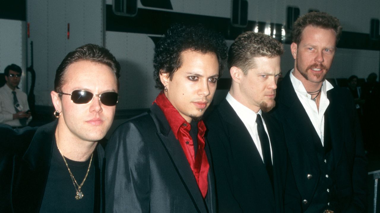 Metallica in suits