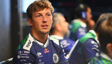 Liam Lawson stunned after 'killing' F1 rival's car in freak incident