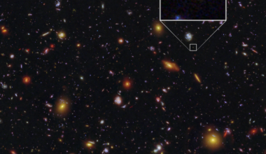 MXDFz4.4 has helped a team of astronomers to understand a little more about the evolution of the universe (Credit : NASA)