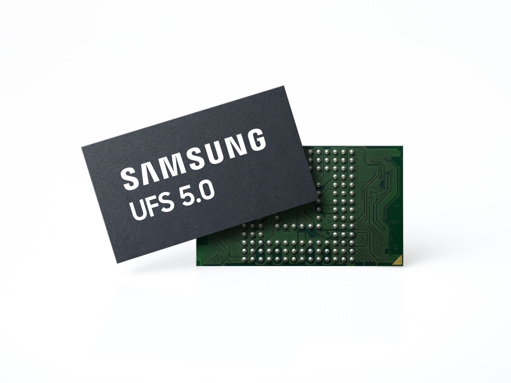 Samsung Electronics announced that, for the first time in the industry, it has developed the industry's fastest Universal Flash Storage (UFS) 5.0 solution.