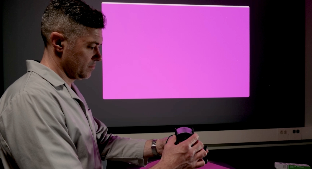 Pantone’s validation process measures how faithfully a display reproduces color under standardized viewing conditions.