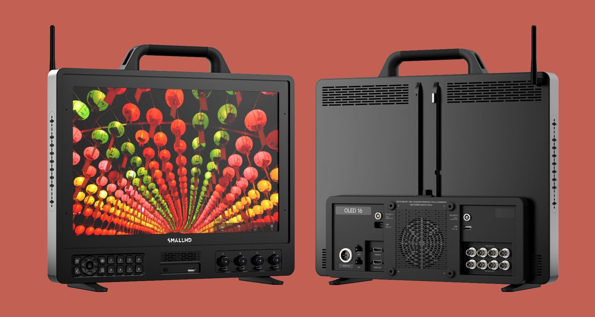SmallHD OLED 16 UHD 4K 12G-SDI Production Monitor Announced