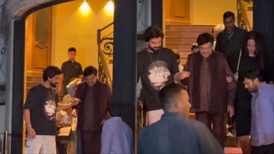 Sonakshi Sinha and Zaheer Iqbal on family outing with Shatrughan Sinha.