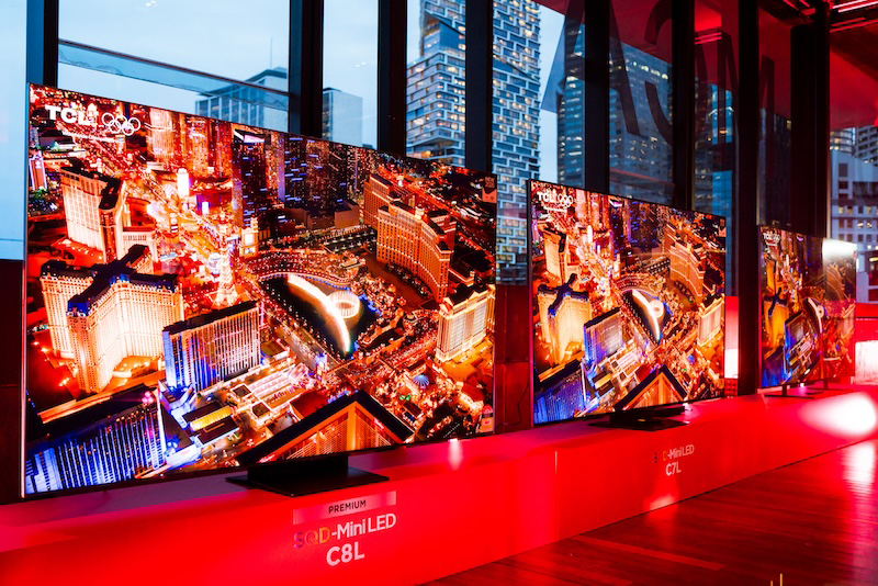 TCL SQD Mini-LED event at MCA