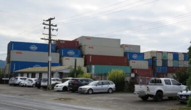Katikati shipping container terminal leaves for Hamilton amid complaints