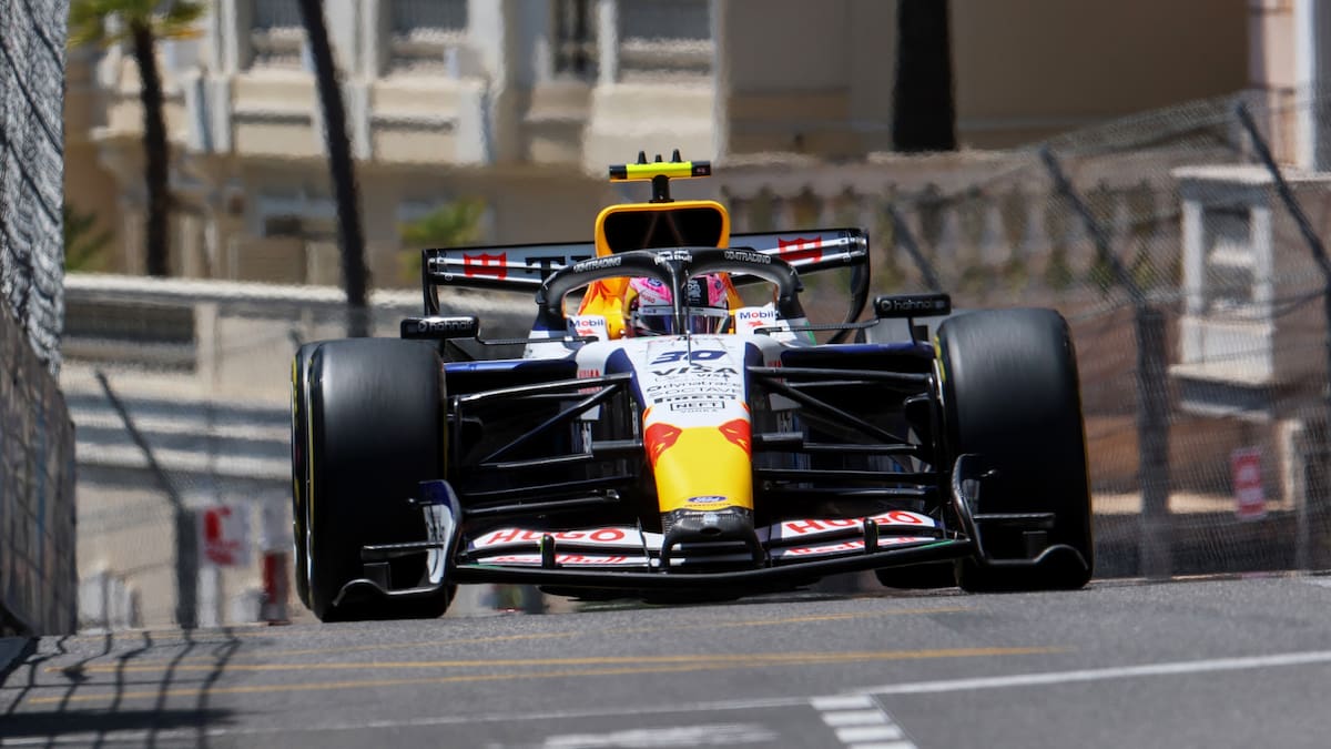 Formula 1: Liam Lawson clips wall twice on tricky day of Monaco Grand Prix practice