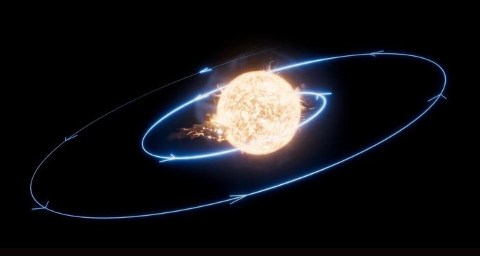 Star caught eating a planet 1,300 light-years from Earth