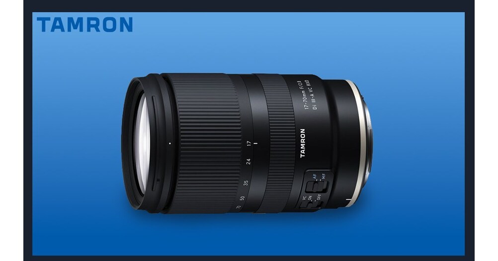 Tamron 17-70mm f/2.8 APS-C Lens for Nikon Z and Canon RF Camera Mounts; Available July 2nd and More Info at B&H