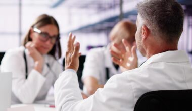Tension Doctors Arguing Fighting Conflict