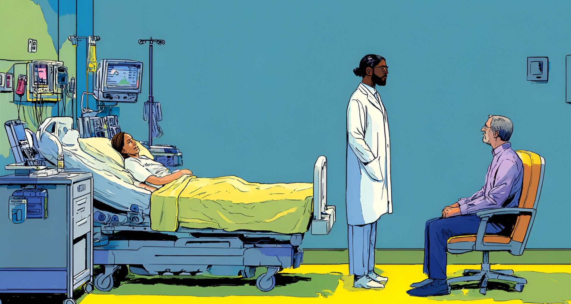 The second patient in the room