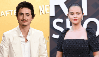 Timothee Chalamet and Selena Gomez