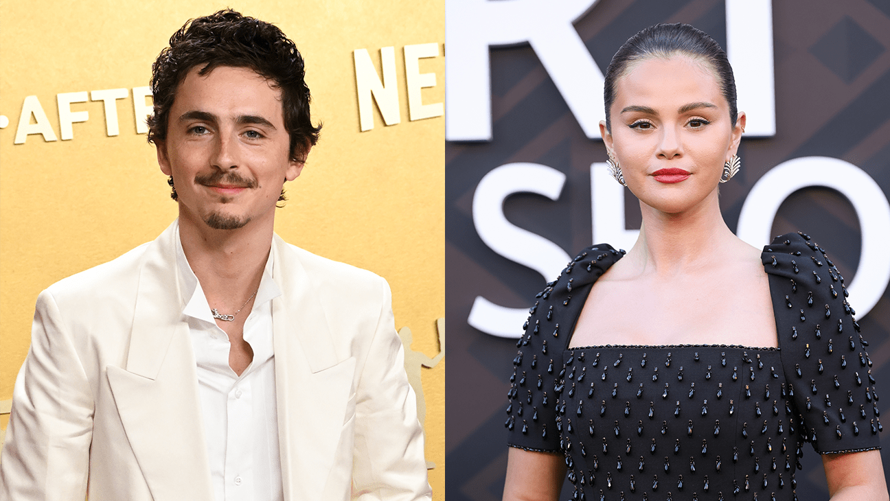 Timothee Chalamet and Selena Gomez