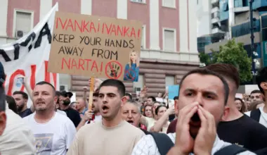 Ivanka Trump and Jared Kushner’s Albanian resort plan sets off days of protests - The Washington Post