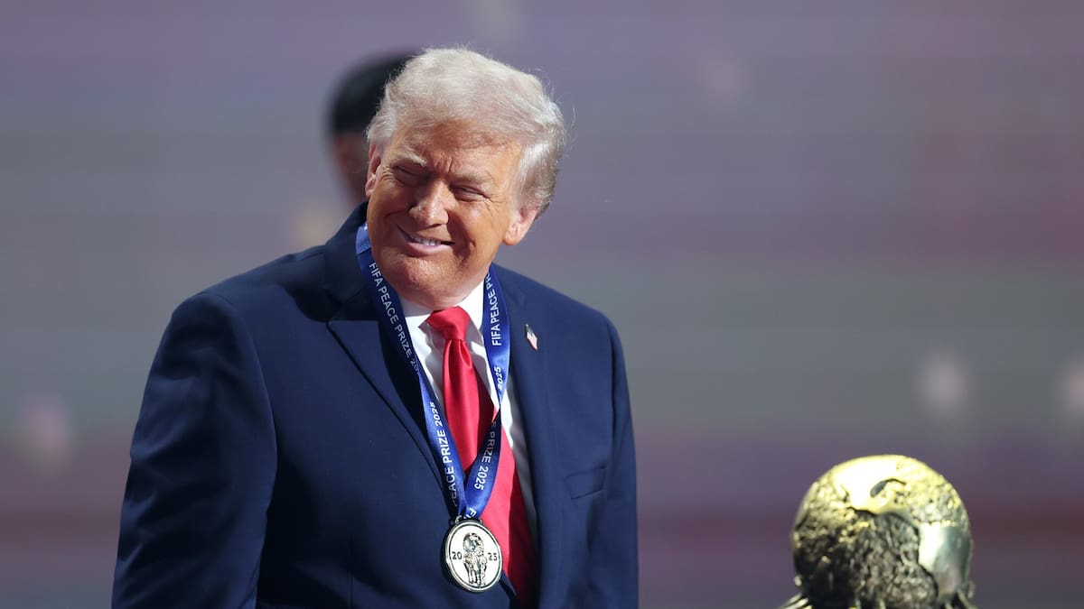 Donald Trump to present World Cup trophy at MetLife Stadium final