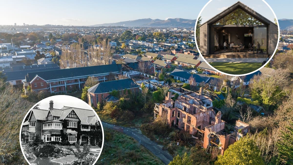 Christchurch’s derelict Antonio Hall mansion site to become 450-bed student village