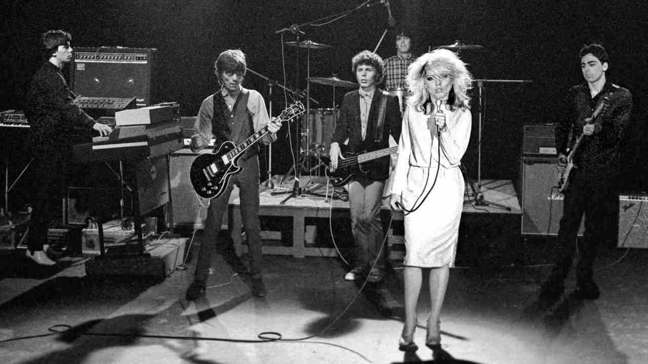 Blondie performing live in 1978