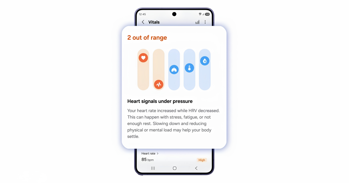 Samsung Health App Evolves With AI-Powered Proactive Intelligence To Help Users Stay Ahead of Their Health