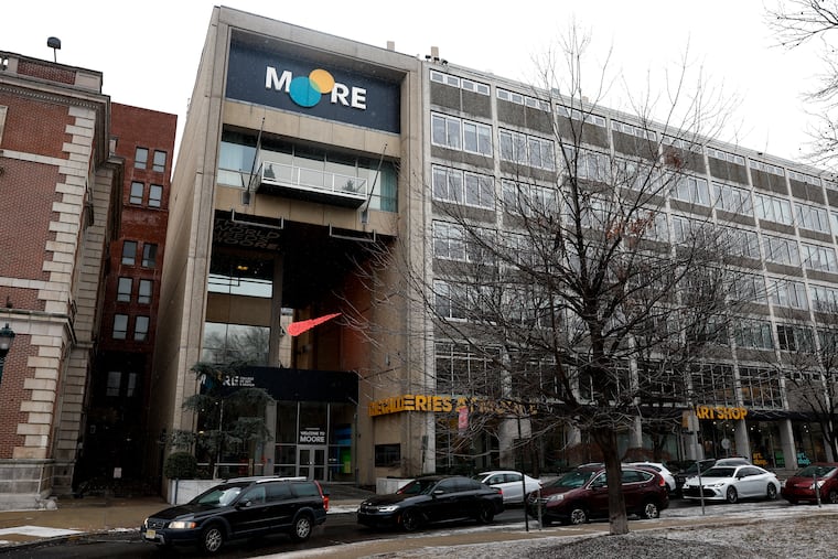 The exterior of Moore College of Art and Design on Thursday, Jan. 16, 2025 in Philadelphia.