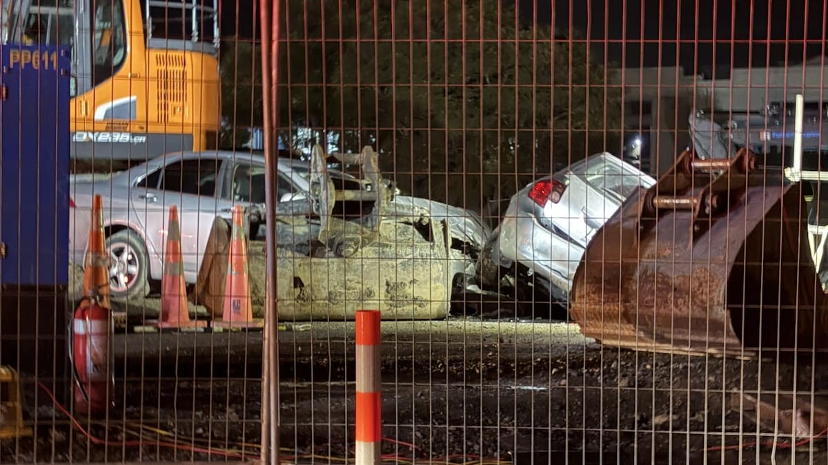 Napier roadworks crash leaves 1 person seriously injured