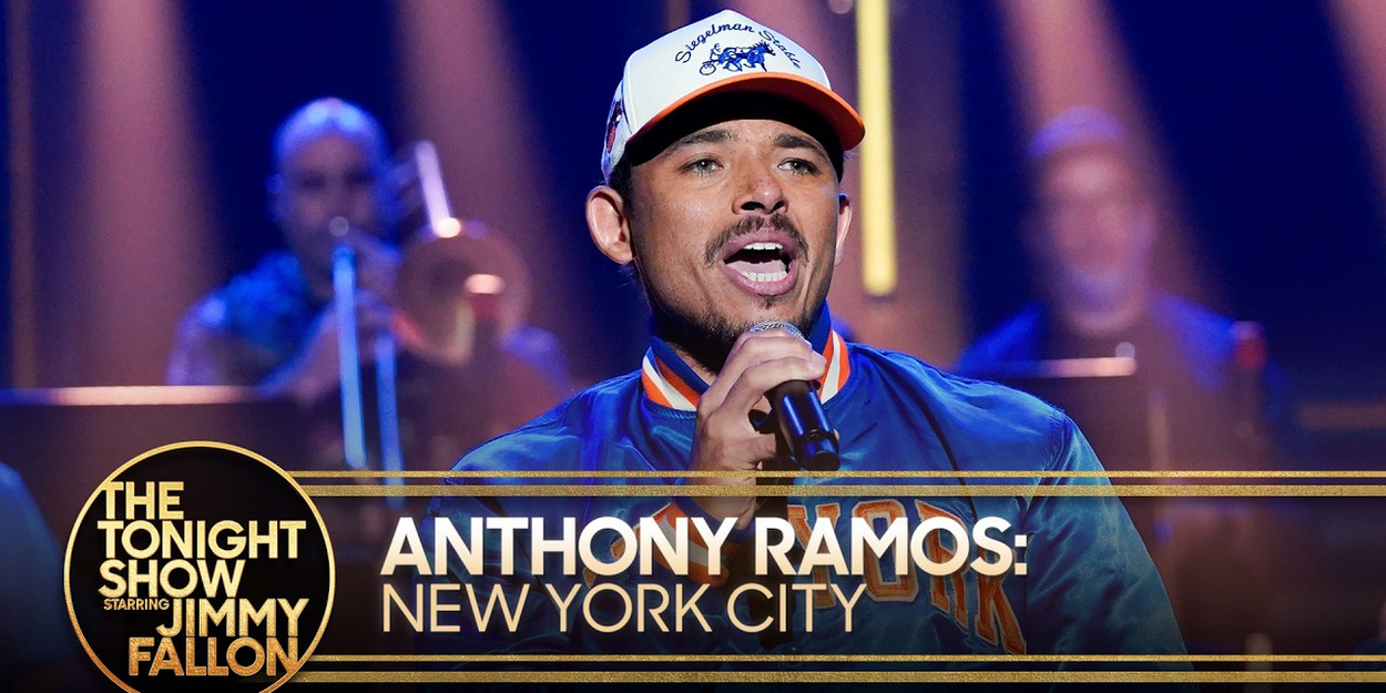 Video: Anthony Ramos Performs 'New York City' Single on THE TONIGHT SHOW