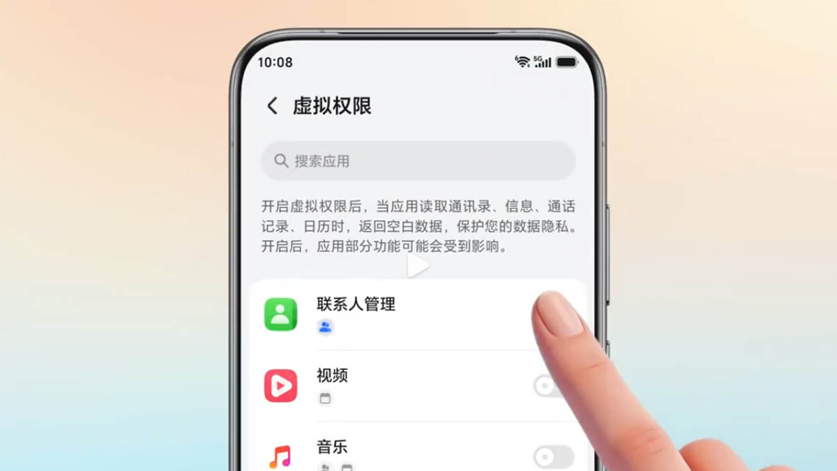 Honor Virtual Permissions