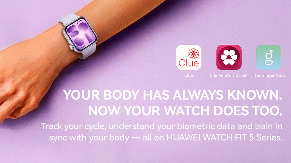 Huawei Watch Fit 5 series new fitness apps