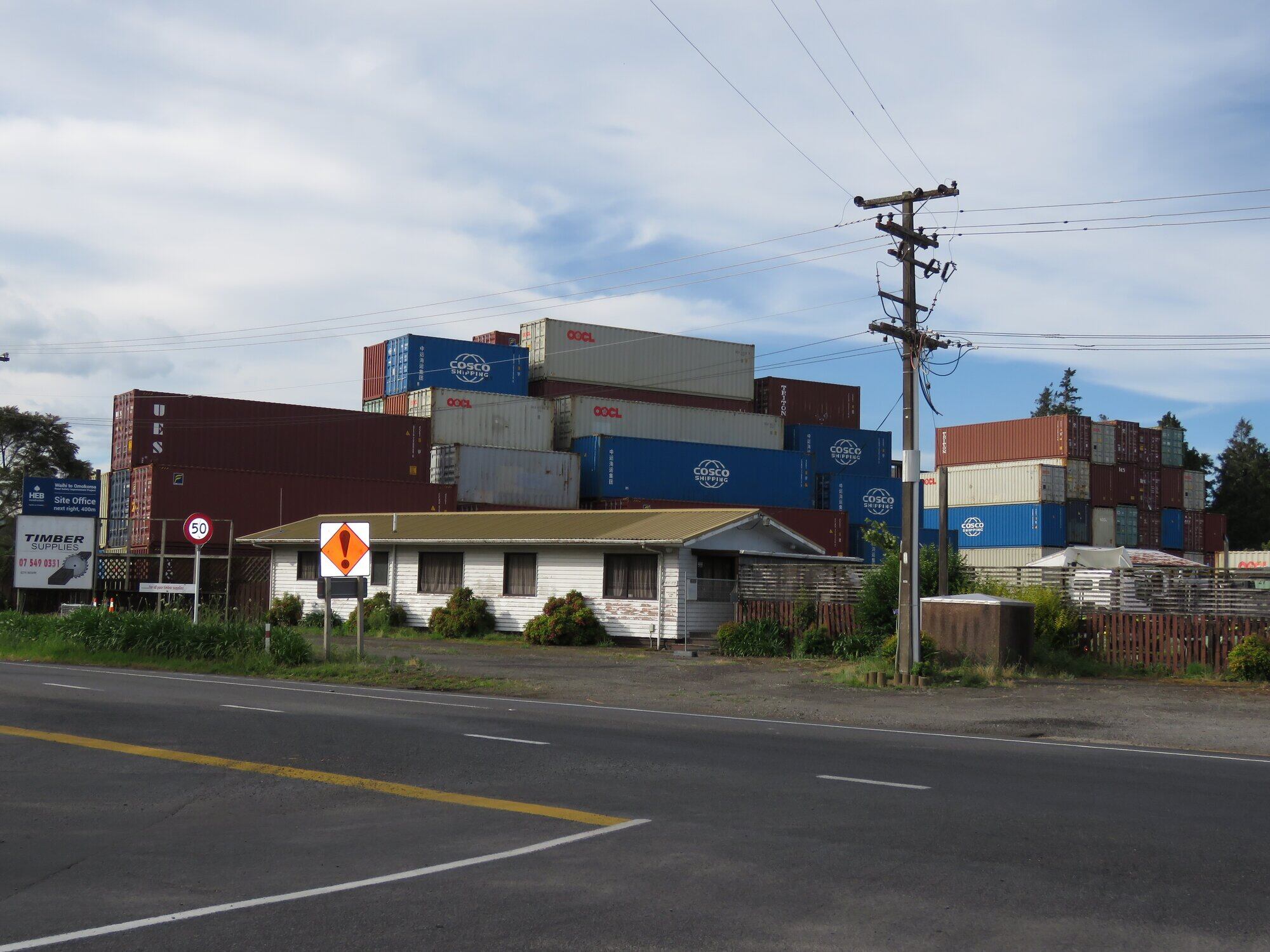 Many locals were annoyed with the level of noise and appearance of the industrially zoned site when it was operating as a shipping container terminal.