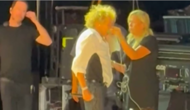 Sir Rod Stewart stops Utah concert to use oxygen tank after almost fainting on stage
