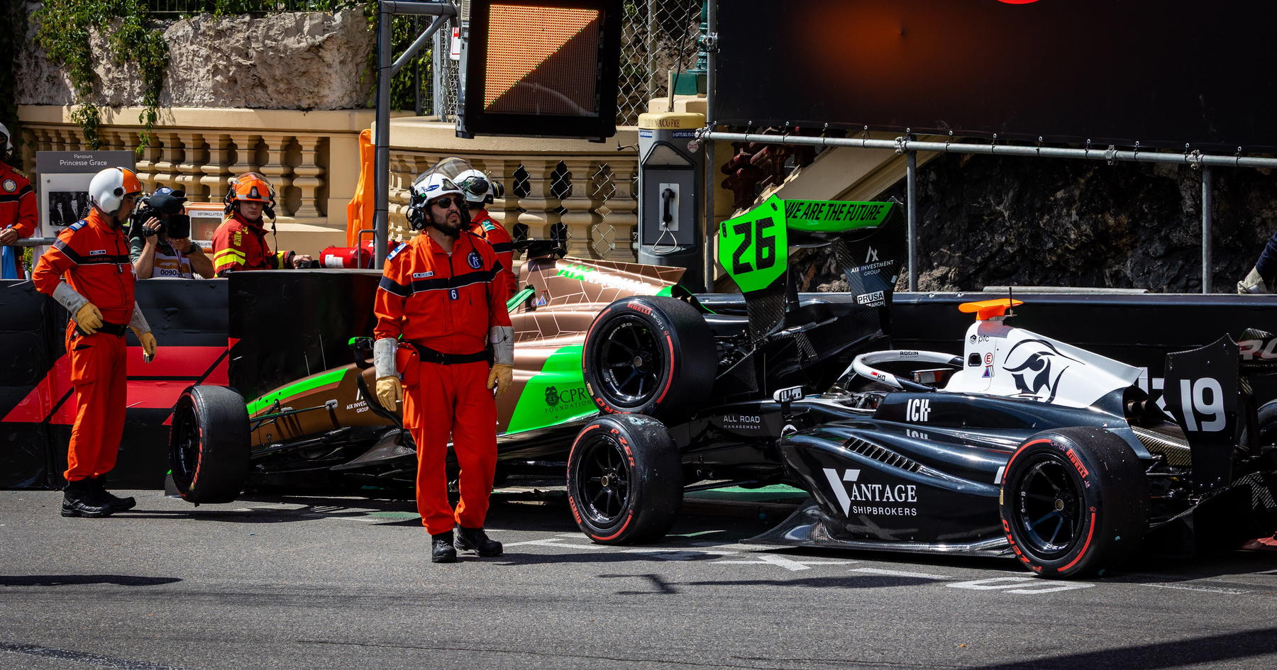 F3 driver confirms serious injury after Monaco GP crash
