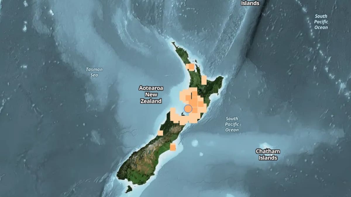 Whanganui at centre of 4.8 magnitude quake felt by thousands late at night