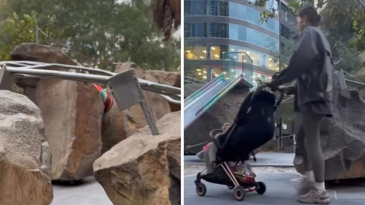 ‘What the hell?’: Kids’ playground designed by New Zealander terrifies parents in Melbourne