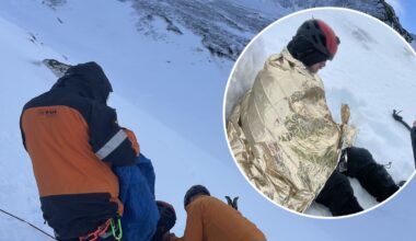 Taranaki Maunga: Climber credits emergency gear, rescue teams for saving friend’s life