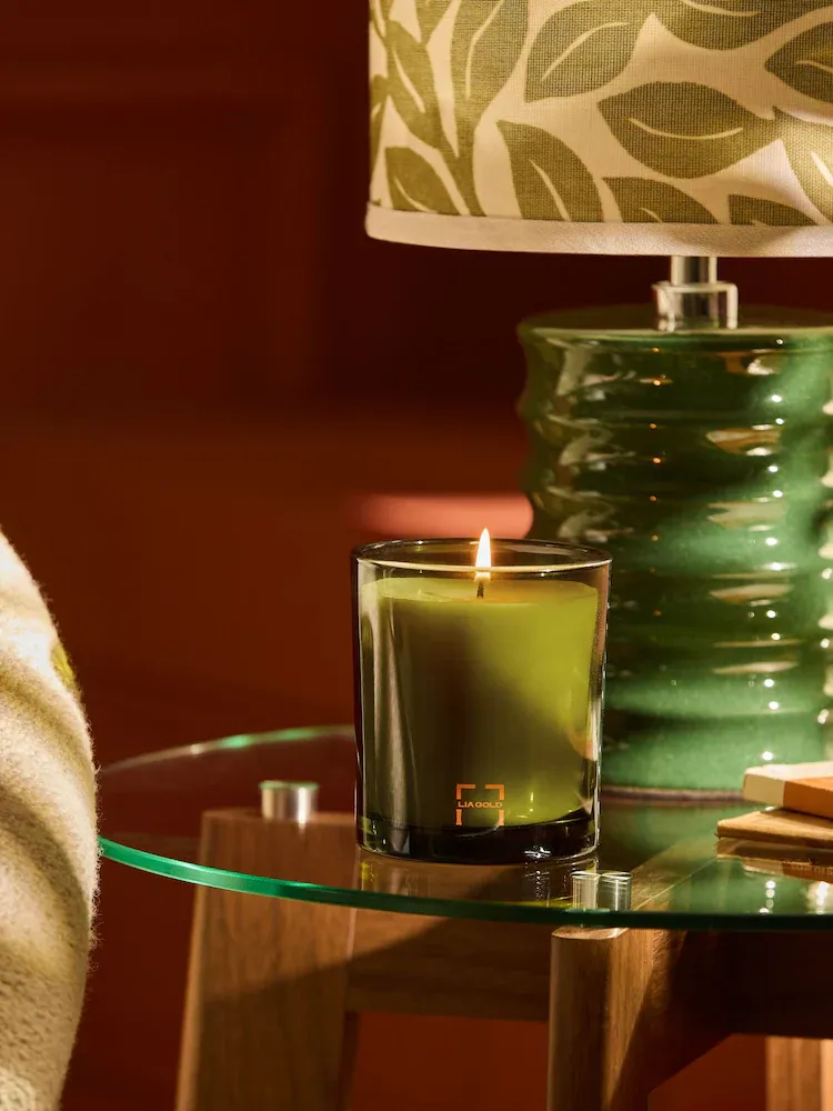 next, Lia Gold x Next Fig and Cedarwood Boxed Candle