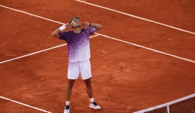 French Open: Flavio Cobolli to play Alexander Zverev in men’s final as Matteo Arnaldi withdraws before semi-final