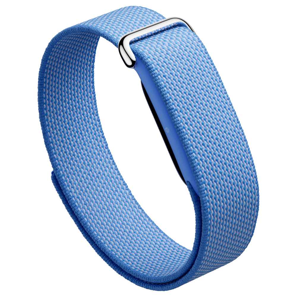 The Google Fitbit Air screenless fitness band.